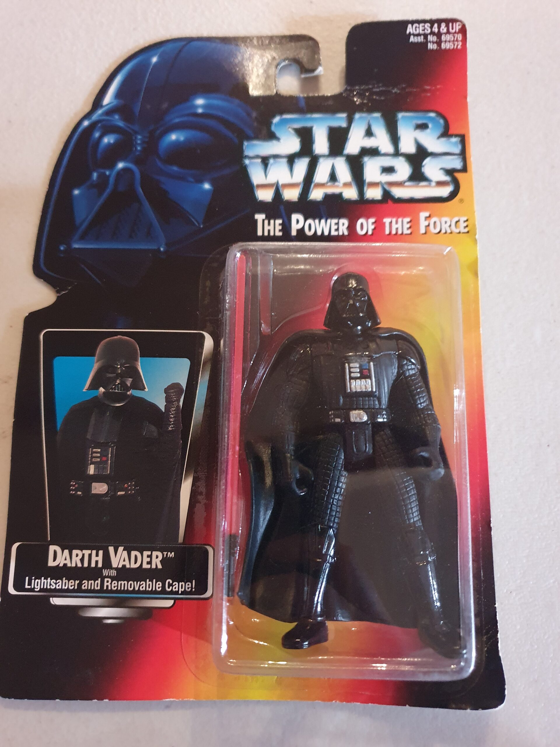 Darth Vader Star Wars The Power Of The Force KENNER action figure - Oma ...